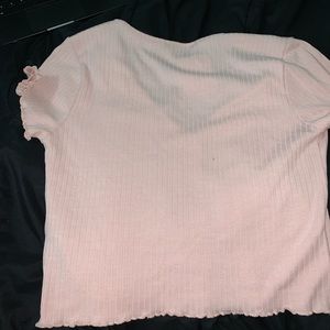 Light pink Knit shirt from Forever 21